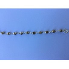 Large Silver Tulsi Neck Bead Necklace
